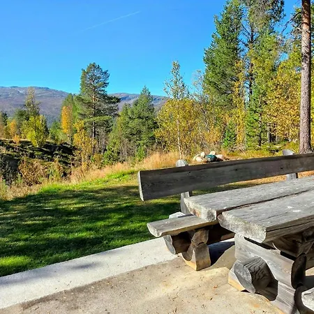 By Otra With Fire Pit Near Hovden Casa de Férias